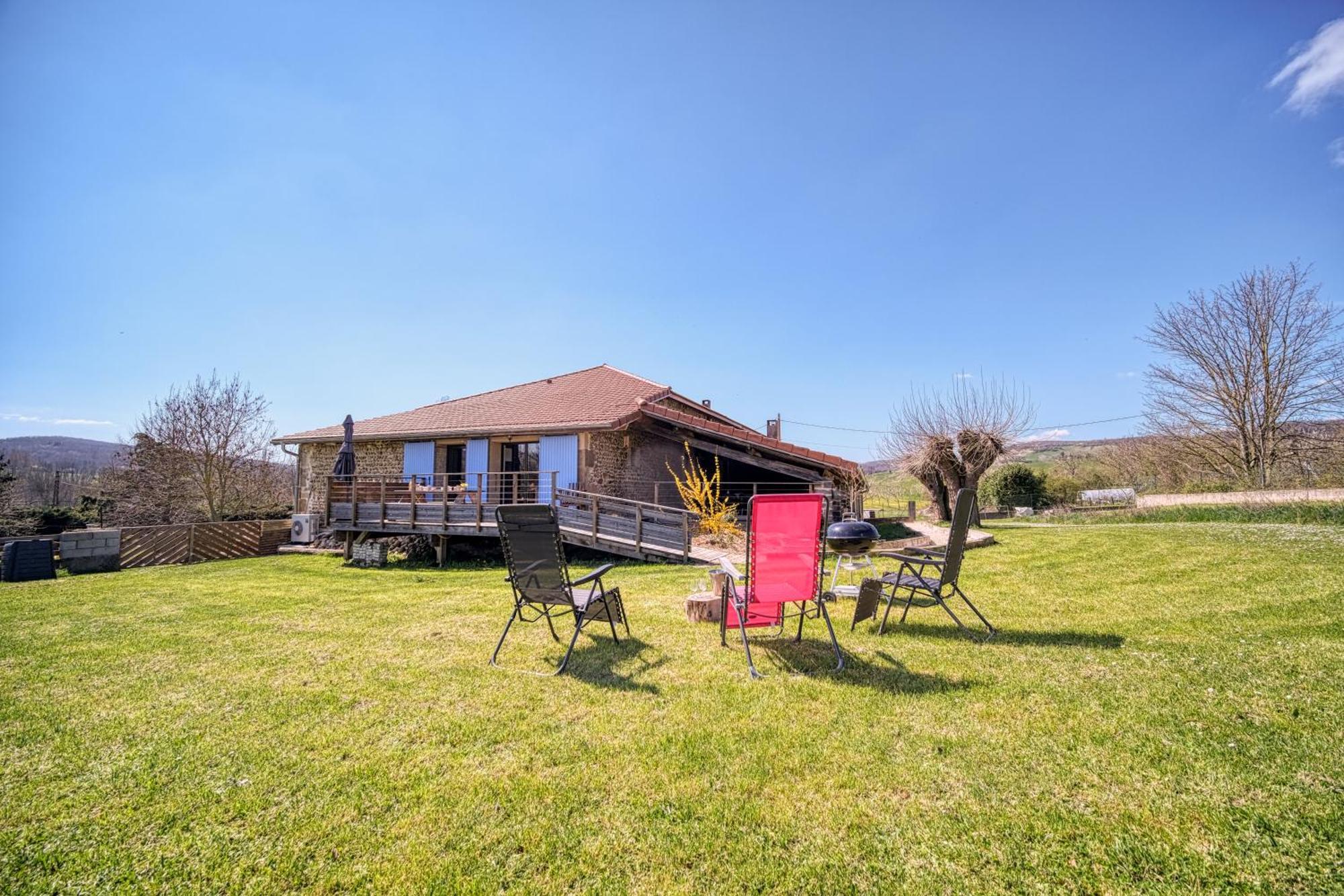 Maison Michonieres - Gite 3 Etoiles - 8 Personnes Miribel  Extérieur photo